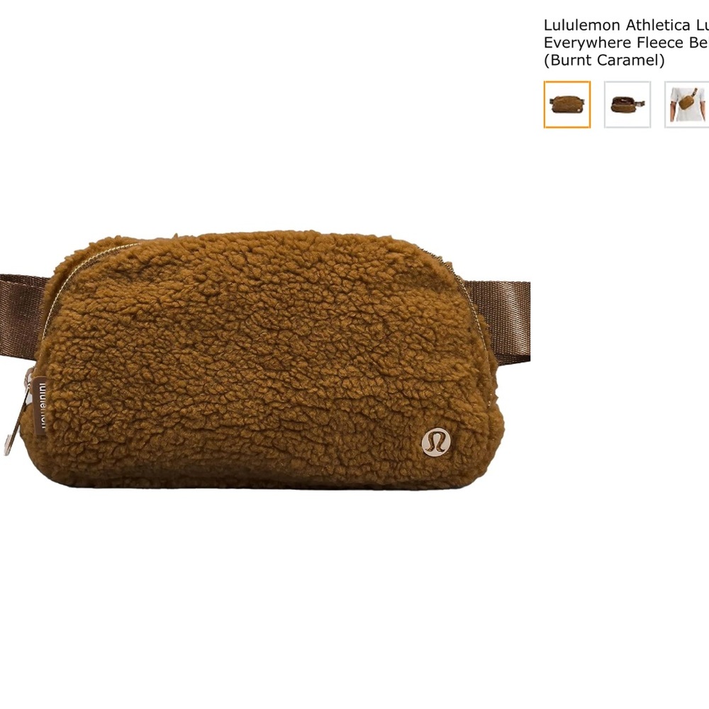 LuluLemon Fleece Belt Bag